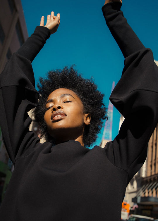 REBEL LUXE LEISURE SWEATSHIRT