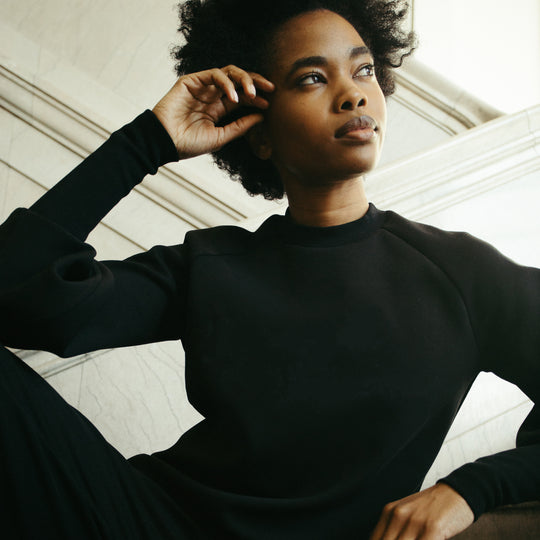 REBEL LUXE LEISURE SWEATSHIRT