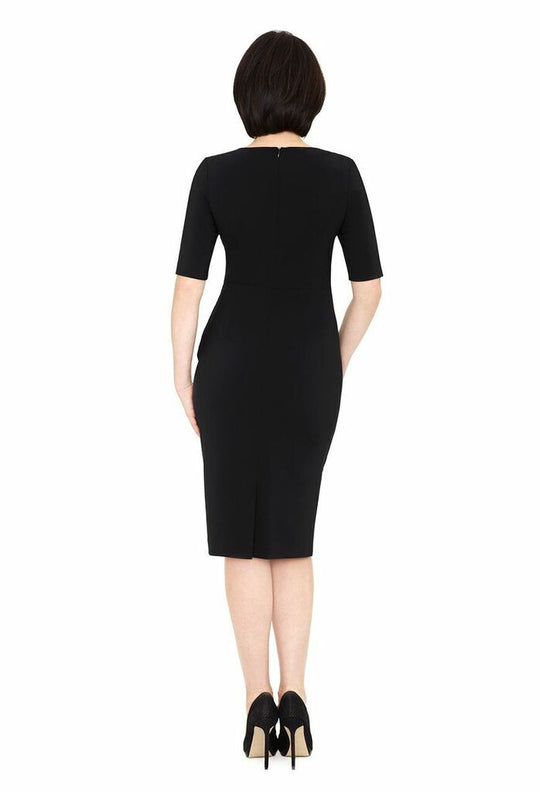 SHIRLEY WOOL SUITING LBD DRESS