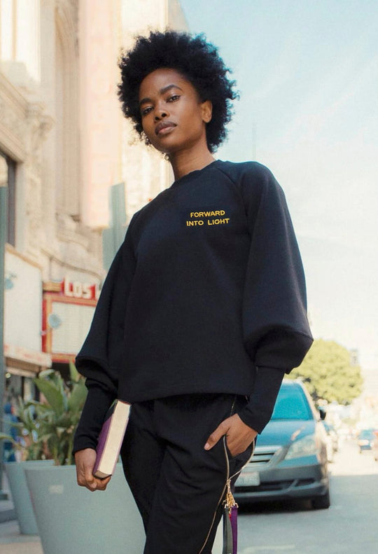 REBEL: FORWARD INTO LIGHT SWEATSHIRT
