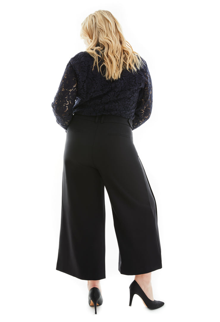HARPER WIDE LEG HIGH WAISTED WORKLEISURE PLUS SIZE PANT