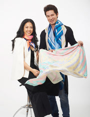 The Mosaic Scarf: Ombre