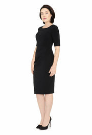 SHIRLEY WOOL SUITING LBD DRESS
